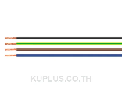29082, Single Core Cable HELUKABEL H05V-K Size 0.5 sq.mm (Green-Yellow)