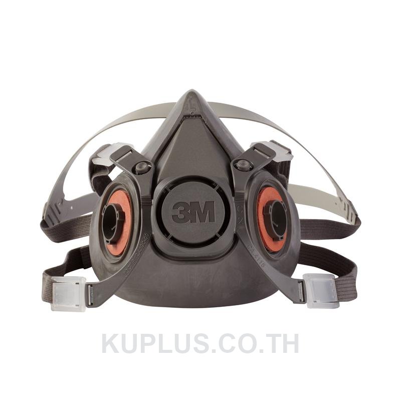 3M หน้ากากครึ่งหน้า รุ่น 6300 ขนาดใหญ่ 3M Half Facepicece Respirator,6300 , Large