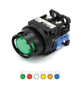 AR30G2L-11E3R : ILLUMINATE PUSHBUTTON EXTENDED  30mm. RED