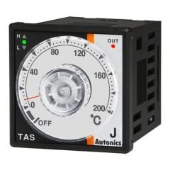Temperature Controller, 1/16 DIN, Analog, PID Control, Relay Output, RTD Input, 32 to 392 F, 100-240 VAC