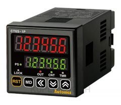Counter and Timer, 1/16 DIN, 6 Digit, LED, 1 Preset, Relay and NPN Output, RS485 Communication output, 100-240VAC