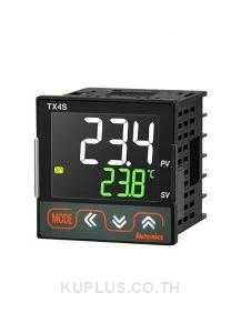 Temperature Controller, 1/16 DIN, LCD display 4 Digit, PID Control, Relay Output, 2 Alarm + PV Transmission Output, 100-240 VAC 50/60Hz