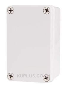 Enclosure Lift Off Cover ABS Gray 3.15×5.12×2.76"