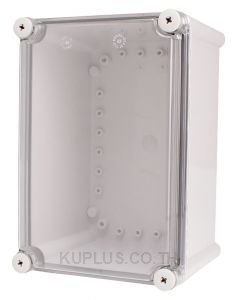 Enclosure Lift Off Cover PC Clear 7.48x11.02x7.09"