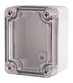Enclosure Lift Off Cover ABS Clear 1.97×2.56×1.77"