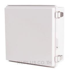 Enclosure, Hinge/Latch, PC Gray, 11.02×11.02×5.12"