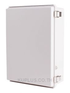 Enclosure, Hinge/Latch, PC Gray, 11.02×14.96×5.12"