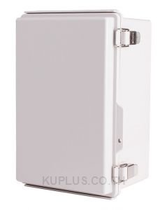 Enclosure, Hinge/Latch, PC Gray, 7.87×11.81×5.91"