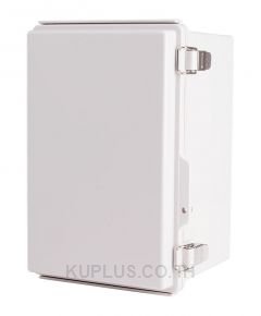 Enclosure, Hinge/Latch, PC Gray, 7.87×11.81×7.09"