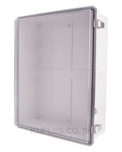 Enclosure, Hinge/Latch ABS Clear 15.75x19.69x7.87"