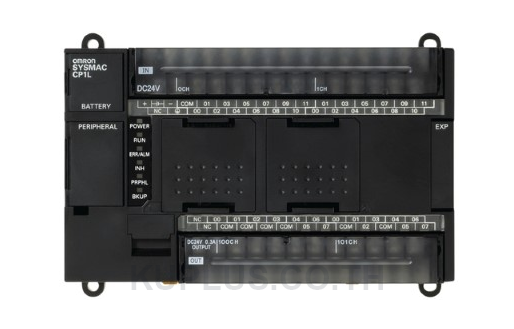 CPU 10K Step; 24DI/16DO AC power supply,transistor (sinking) outputs