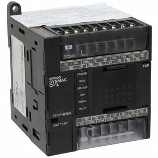 Omron CP1L PLC CPU, Peripheral USB Port Networking Computer Interface, 5K steps Program Capacity, 8 Inputs, 6 Outputs