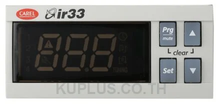 IR33B7LR20, ตัวควบคุม (Controller) CAREL IR33 Universal 1 relay +1 output 0 to 10 V version, 12 to 24 Vac (12 to 30 Vdc)