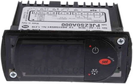 Carel PJ Easy On/Off Temperature Controller, 36 x 81mm, NTC Input, 230 V ac Supply