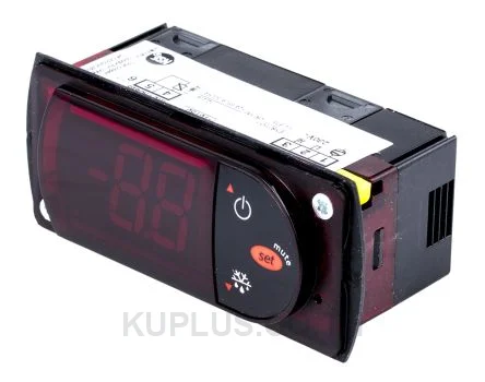 Carel PZD On/Off Temperature Controller, 81 x 36mm, NTC Input, 115 / 230V ac Supply