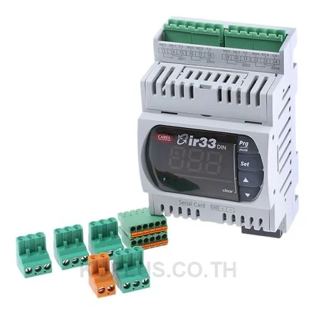 DN33Z9MR20, ตัวควบคุม (Controller) CAREL IR33 Universal with Universal Inputs 4 RELAY, 24 Vac/Vdc