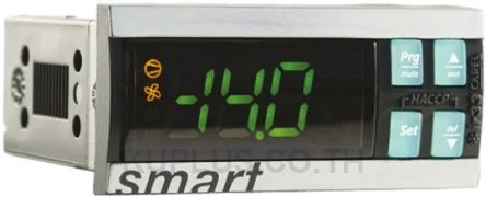 Carel IR33 Panel Mount PID Temperature Controller, 76.2 x 34.2mm, 2 Output Relay, 115  230 V ac Supply Voltage