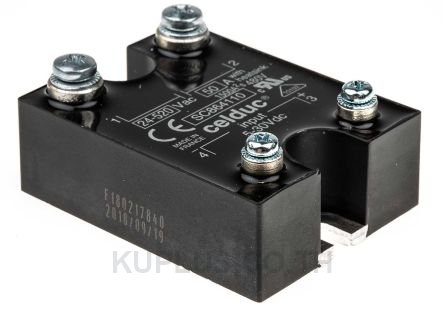 Celduc 50 A Solid State Relay, Zero Crossing, Chassis Mount, Triac, 520 V rms Maximum Load