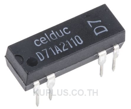 SPNO Reed Relay, 0.5 A, 5V dc