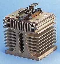 Chassis, DIN Rail Solid State Relay Heatsink for use with SC Series, SG Series, SGT Series, SO Series, SVT Series