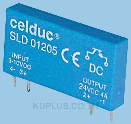 Celduc 2.5 A Solid State Relay, PCB Mount, 32 V Maximum Load