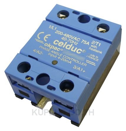 Celduc 95 A Solid State Relay, Analogue, Panel Mount, Thyristor, 480 V ac Maximum Load