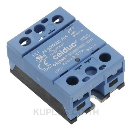 Celduc 25 A Solid State Relay, Zero Cross, Panel Mount, Thyristor, 280 V ac Maximum Load