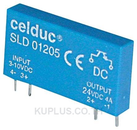 Celduc SPST Non-Latching Relay PCB Mount, 5 A Solid State Relay