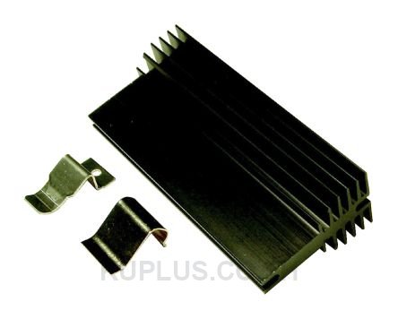 DIN Rail Solid State Relay Heatsink for use with SKL10510 Solid State Relay