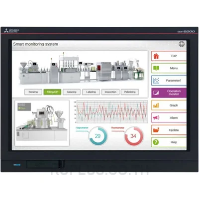 GT2512-WXTBD, HMI Mitsubishi G0T2000