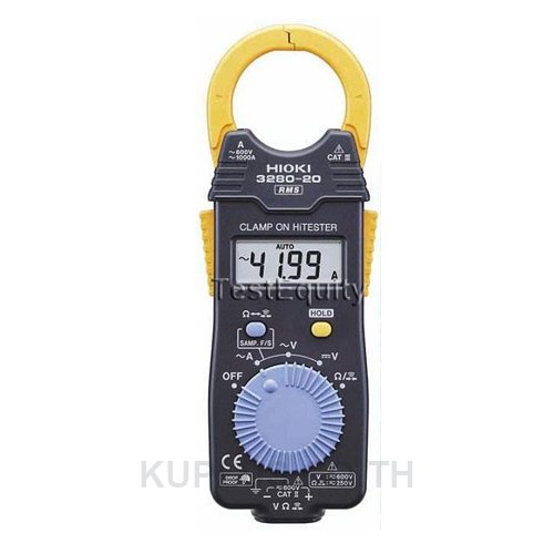 Hioki 3280-90F 1000 AC Amp True-RMS Current Clamp Meter with 4200 Amp AC Flexible Current Sensor