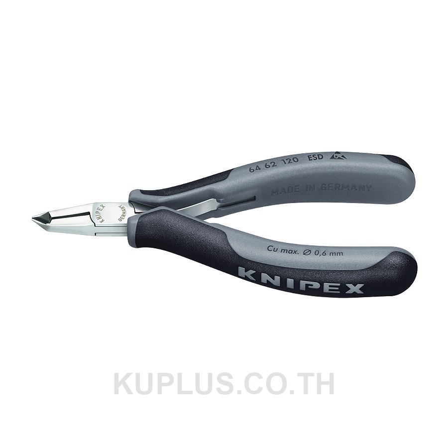 64 62 120 ESD Electronics End Cutting Nippers ESD DIN ISO 9654
