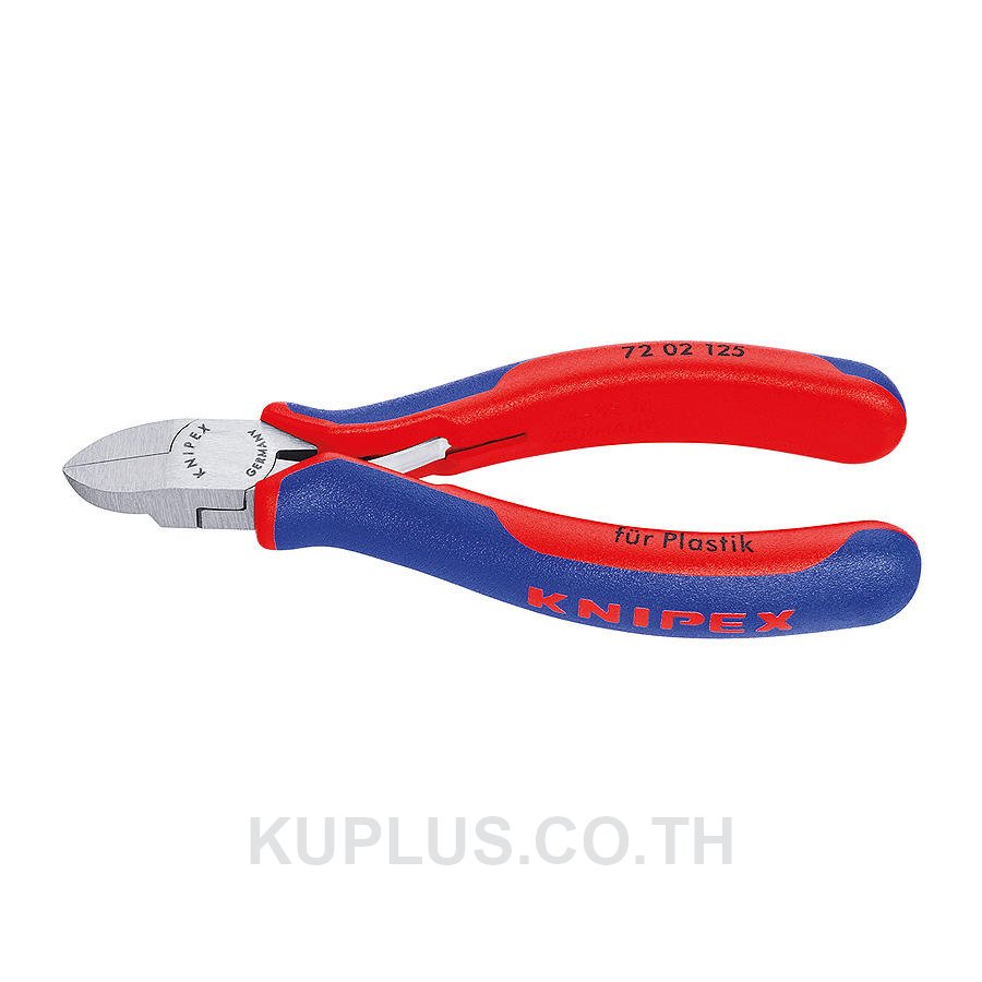 72 02 125 Diagonal Cutters for Plastics DIN ISO 5743