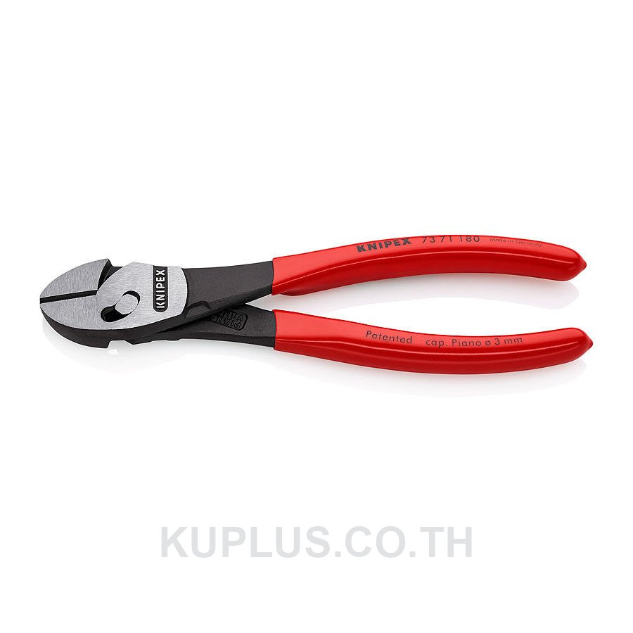 73 71 180 KNIPEX TwinForce® High Performance Diagonal Cutters DIN ISO 5749