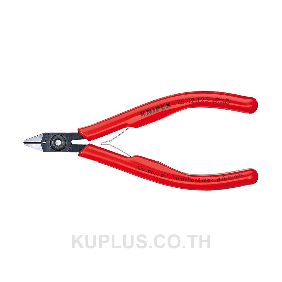 75 02 125 Electronics Diagonal Cutters DIN ISO 9654