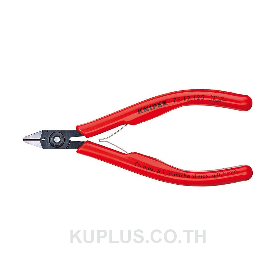 75 12 125 Electronics Diagonal Cutters DIN ISO 9654