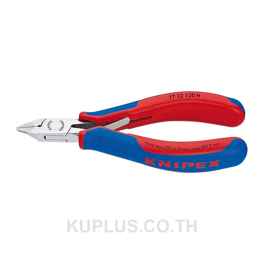 77 32 120 H Electronics Diagonal Cutters With Inserted Carbide Metal Cutting Edges DIN ISO 9654