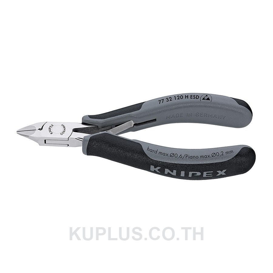 77 32 120 H ESD Electronics Diagonal Cutters ESD With Inserted Carbide Metal Cutting Edges DIN ISO 9654