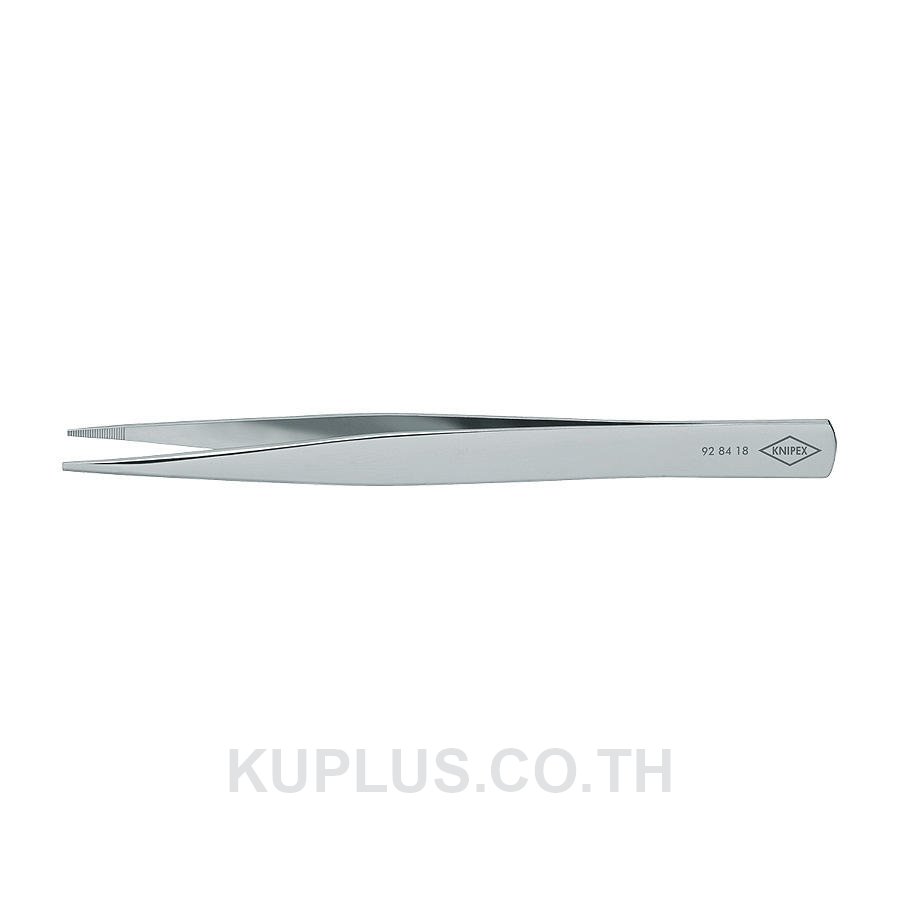 92 84 18 Precision Tweezers Rectangular Blunt