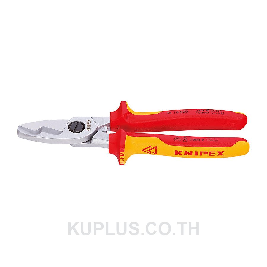 95 16 200 Cable Shears With Twin Cutting Edge