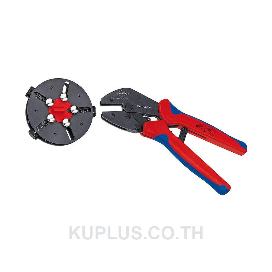 97 33 01 KNIPEX MultiCrimp® Crimping Pliers with Changer Magazine