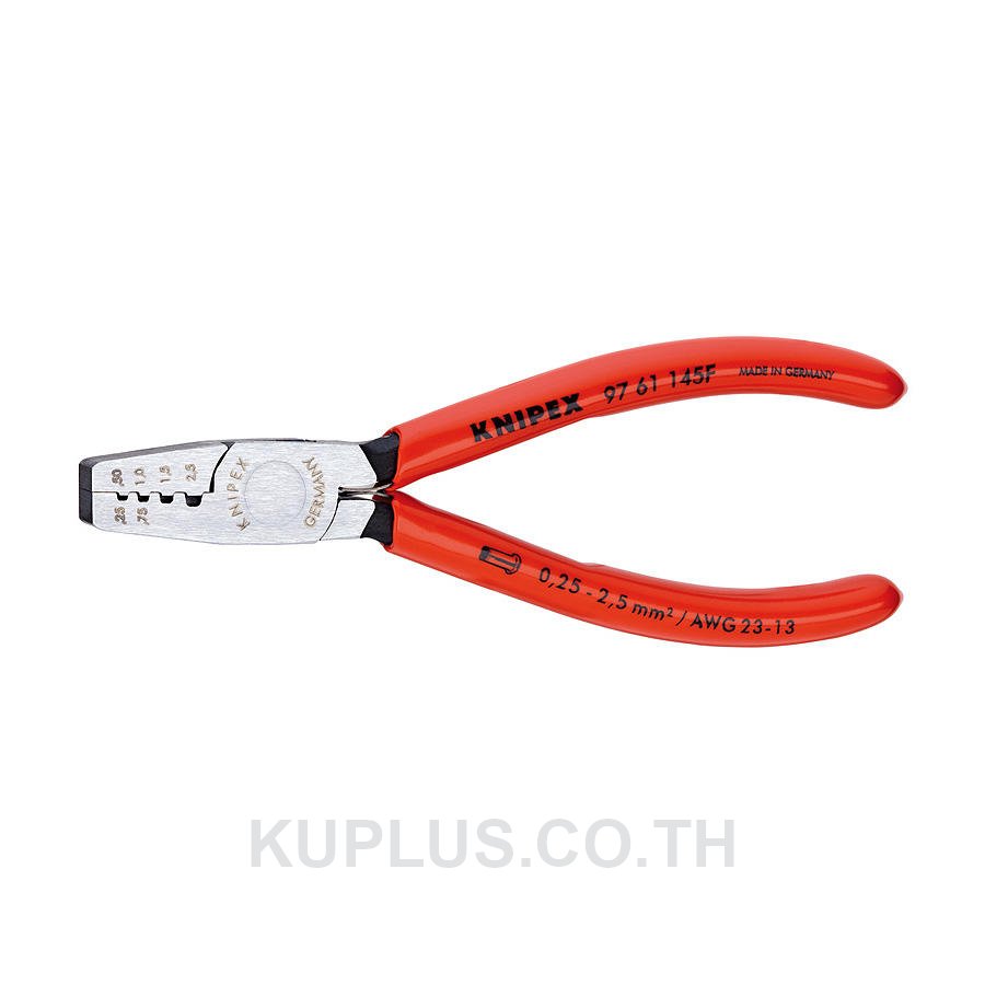 97 61 145 F Crimping Pliers for End Sleeves (Ferrules)