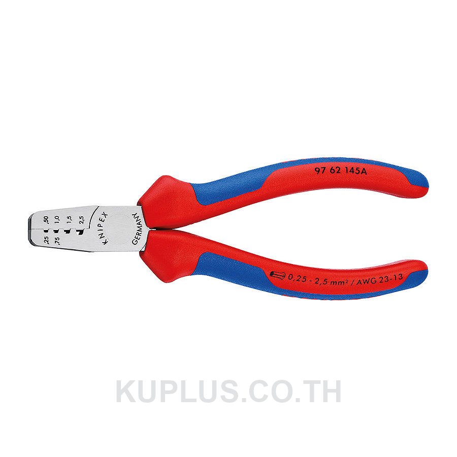 97 62 145 A Crimping Pliers for End Sleeves (Ferrules)