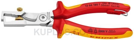 13 66 180 Knipex 180 mm Wire Stripper, 0.1mm ￫ 10.0mm
