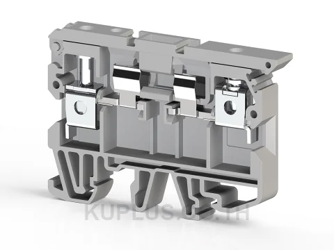 Fuse Terminals  "Klemsan" Type ASK 2S GREY 351109