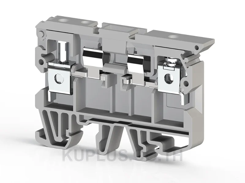 Fuse Terminals  "Klemsan" Type ASK 2S GREY 351109