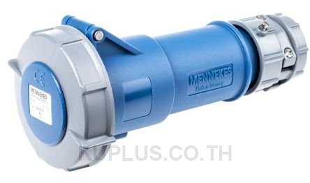 Mennekes PowerTOP Series, IP67 Blue Cable Mount 3P Industrial Power Socket, Rated At 32A, 230V