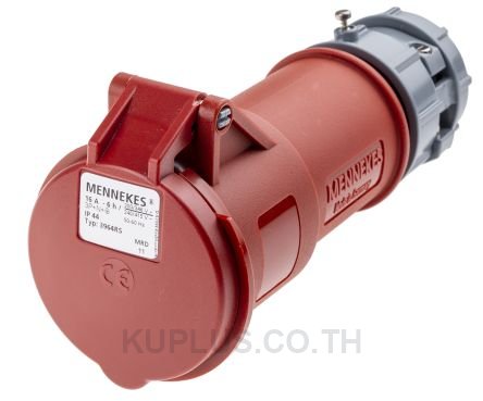 Mennekes PowerTOP Series, IP44 Red Cable Mount 5P Industrial Power Socket, Rated At 16A, 400V