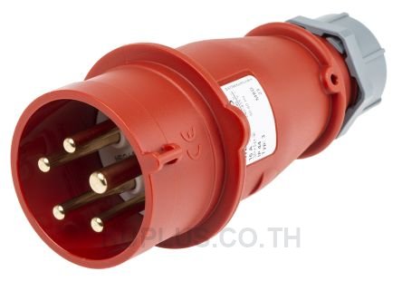 Mennekes AM-TOP Series, IP44 Red Cable Mount 3P+N+E Industrial Power Plug, Rated At 16A, 415 V