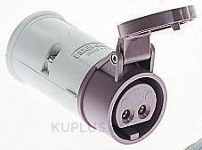 Mennekes IP44 Purple Cable Mount 3P Industrial Power Socket, Rated At 16A, 20   25V